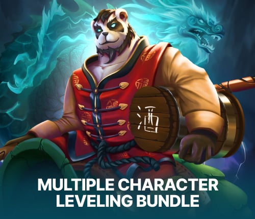PANDARIA CLASSIC MULTIPLE CHARACTER LEVELING BUNDLE